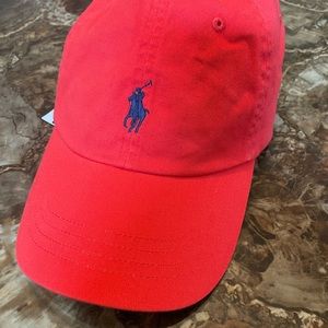 Polo Ralph Lauren hat classic red